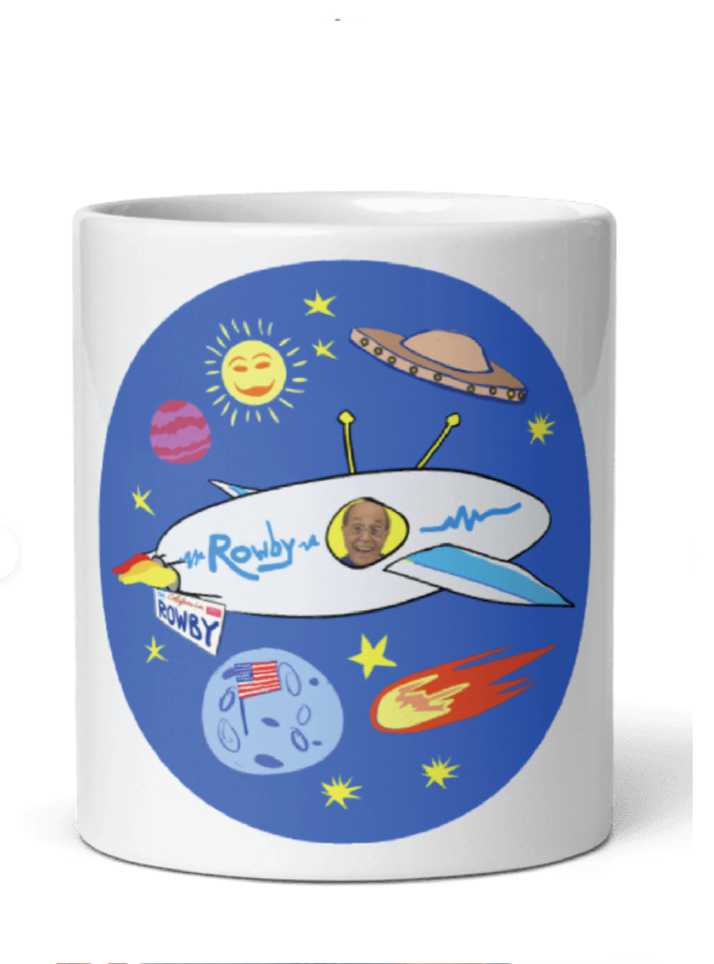 Rowby Comedies Coffee Cup